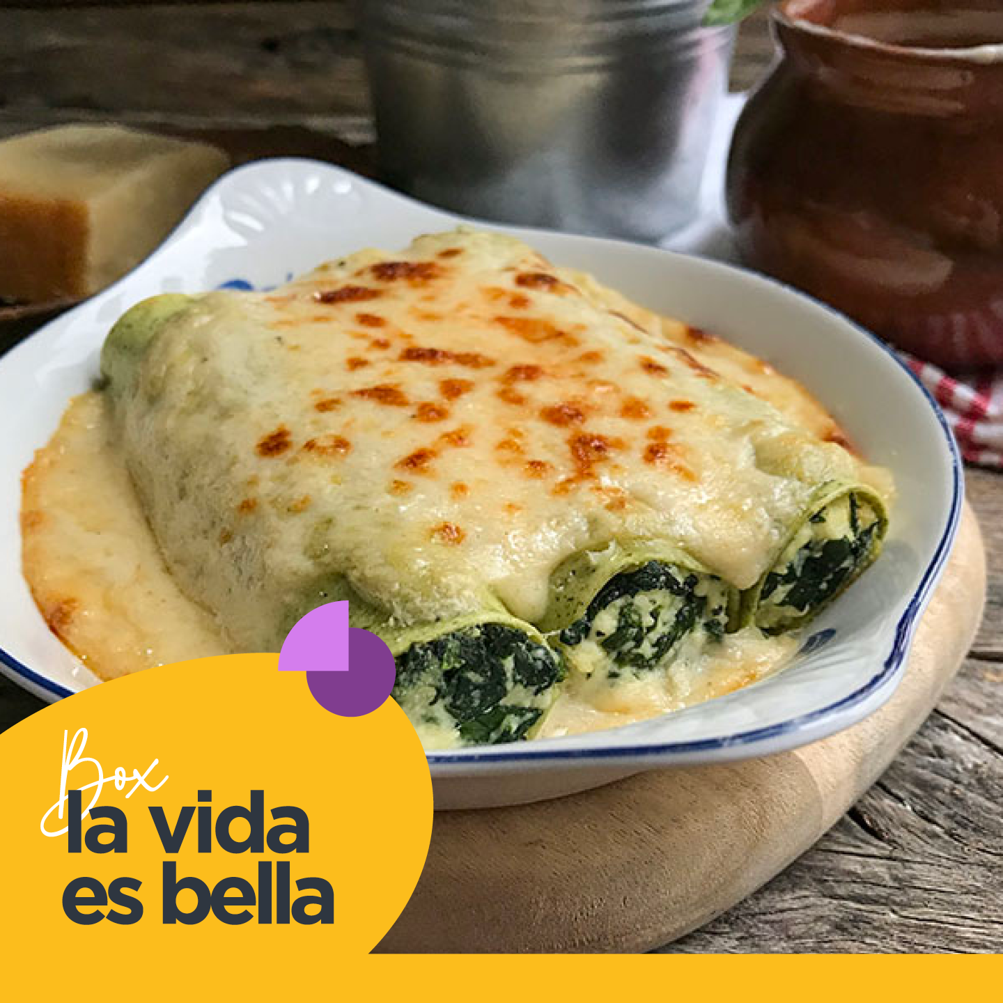 Canelones & Tiramisú – GetawayBox Canelones & Tiramisú – GetawayBox