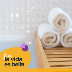 Tina con agua de mar