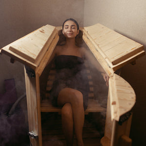 Sauna de Vapor Ozono e Iones Negativos