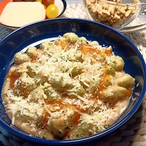 Gnocchi o Fetuccini a elección
