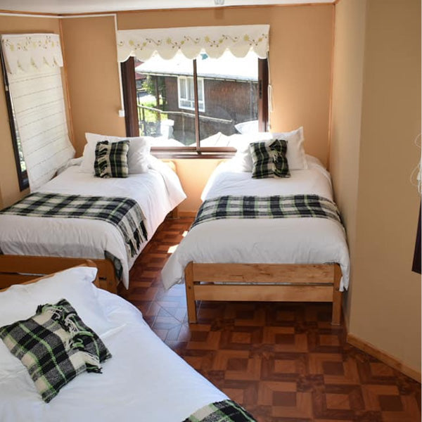 Cabaña triple en la Patagonia