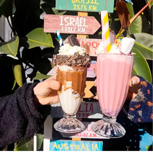 Escala para un café helado 