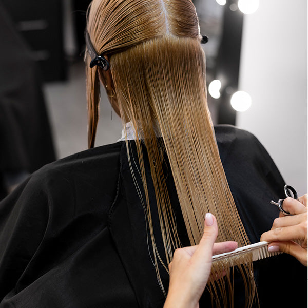 Corte de cabello elaborado