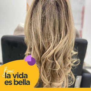 Peinado con ondas
