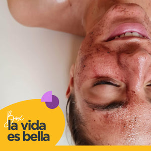Masaje Exfoliante Antiestrés de Rostro y Cuello con Maqui 