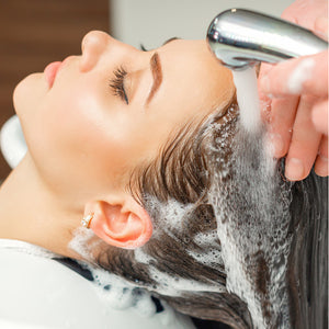 Lavado, brushing e hidratación