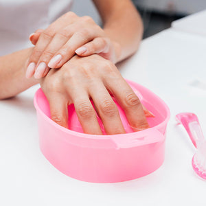 Manicure sin esmaltado 