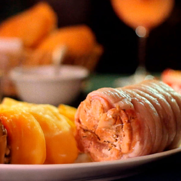 Arrollado a lo pobre