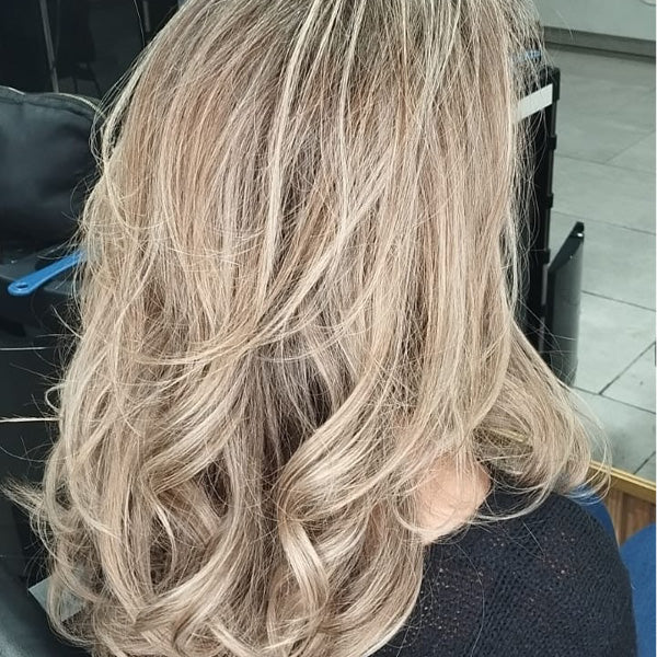 Peinado con ondas