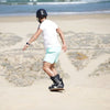 Sandboard con vistas al océano Pacifico