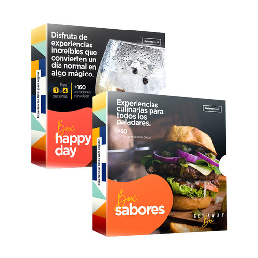 PACK SABORES + HAPPY DAY