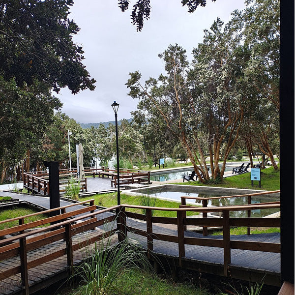 Día de relajado en Termas Cochamó