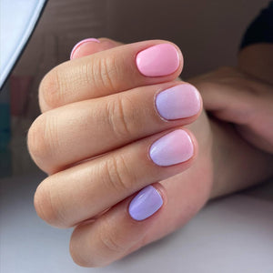 Manicure permanente + degradé